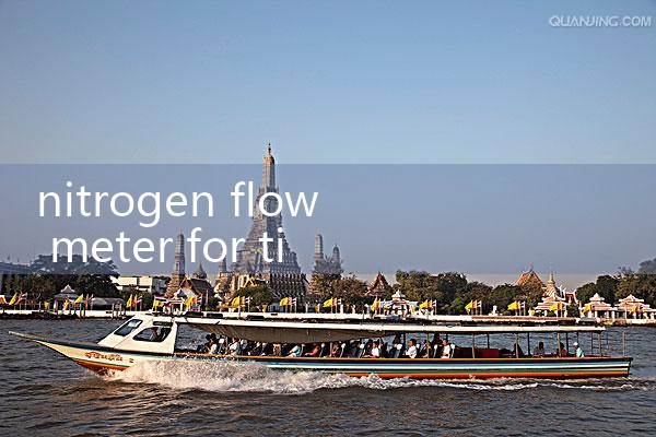 nitrogen flow meter for tire inflation|flow meter distributor
