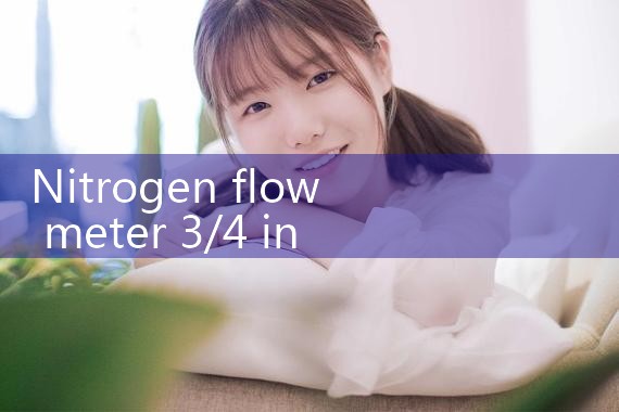 nitrogen flow meter 3/4 inch|flow meter distributor