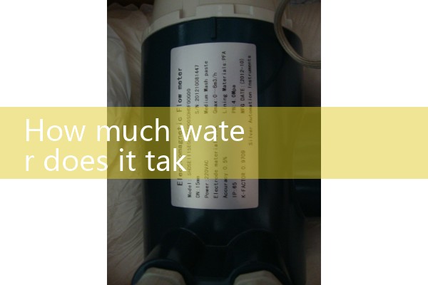 water meter 1 2
