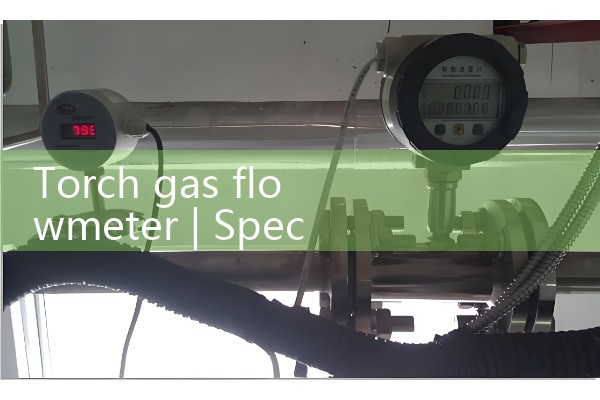 Torch gas flowmeter