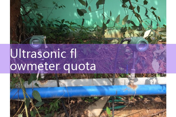 Ultrasonic flowmeter quotation