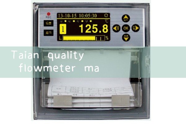 Taian quality flowmeter manufacturer quotation